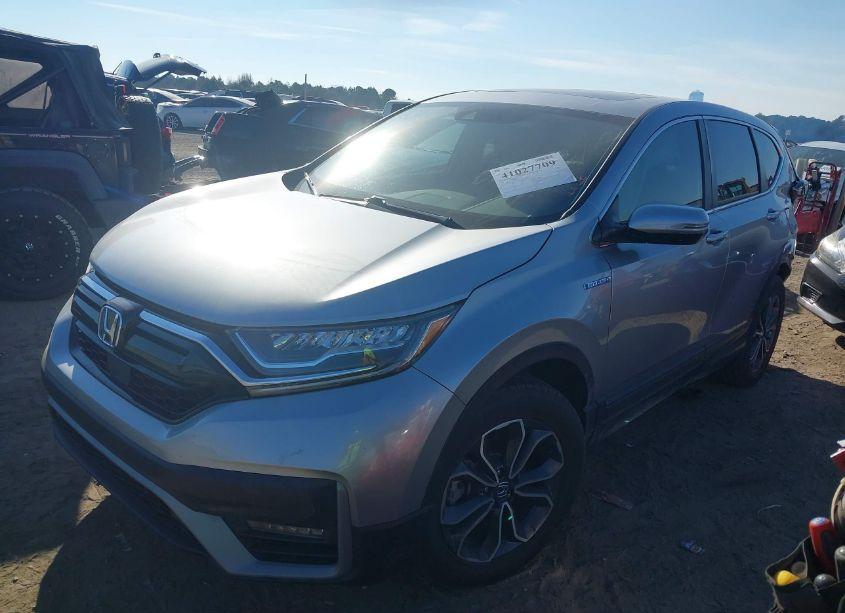 Photo 2 of 2021 Honda Cr-v HYBRID EX (VIN 7FART6H53ME000572)