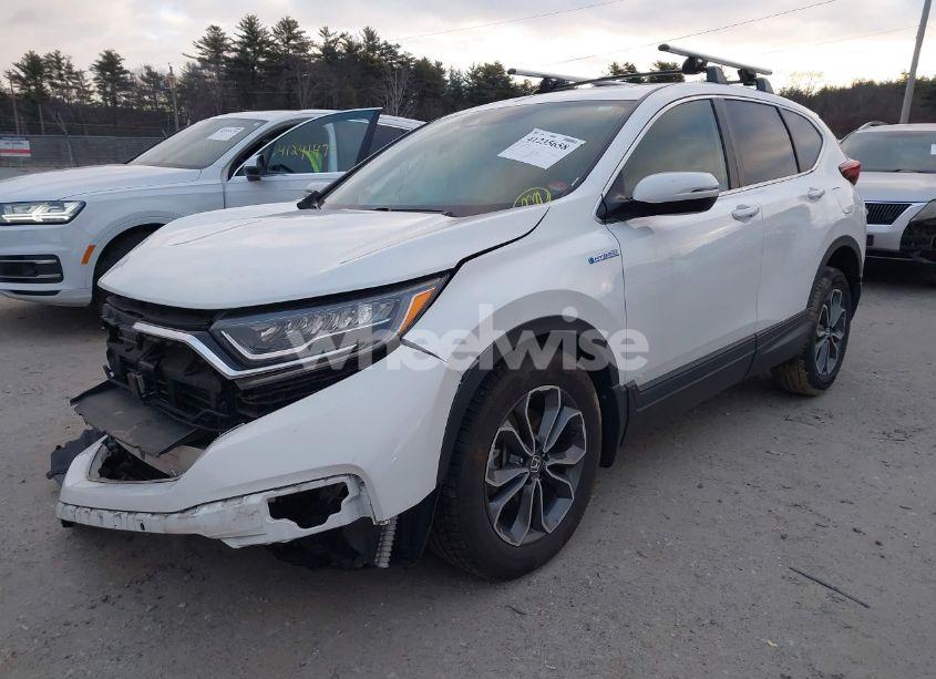 Photo 2 of 2021 Honda Cr-v HYBRID EX (VIN 7FART6H56ME005457)