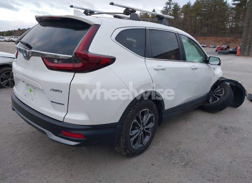 Photo 4 of 2021 Honda Cr-v HYBRID EX (VIN 7FART6H56ME005457)