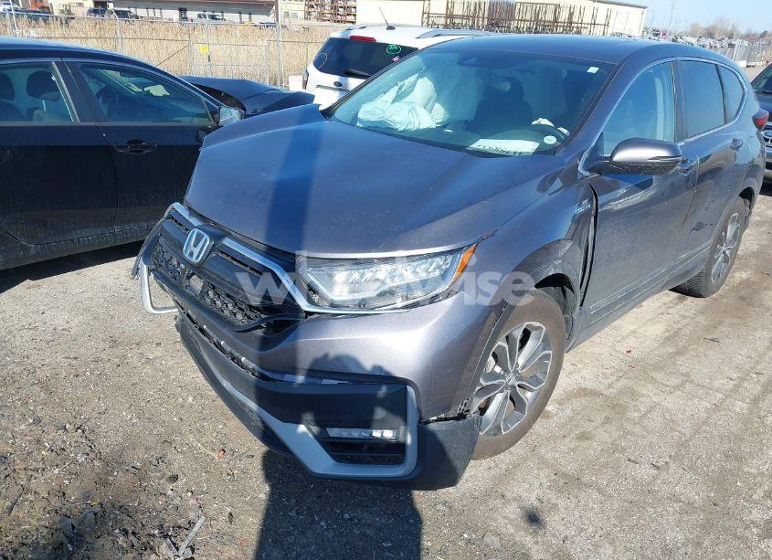 Photo 2 of 2021 Honda Cr-v HYBRID EX (VIN 7FART6H58ME017819)