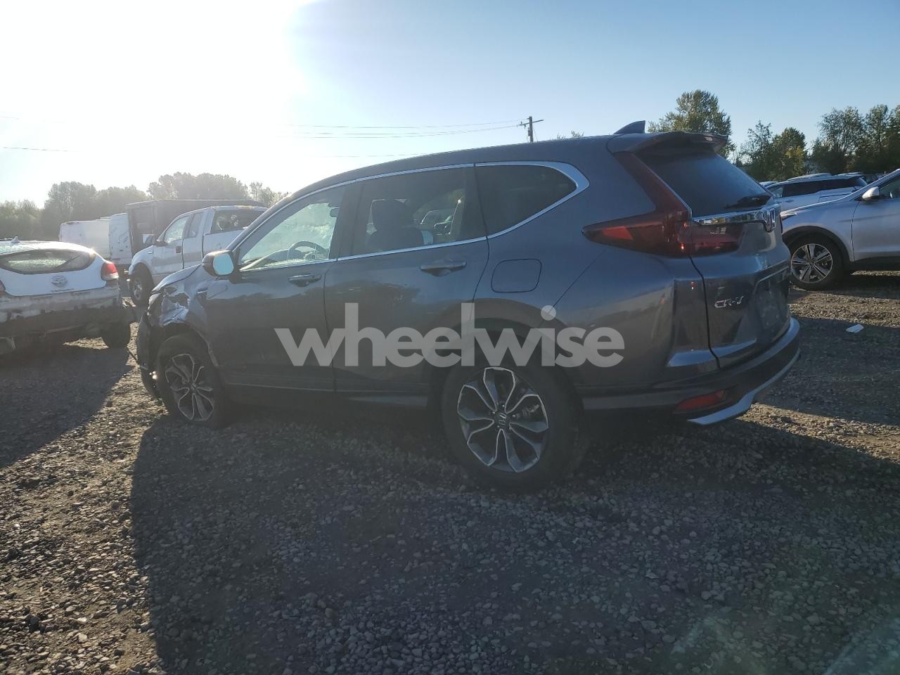 Photo 2 of 2021 HONDA CR-V EX (VIN 7FART6H5XME009298)
