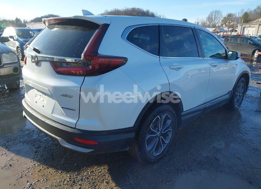 Photo 4 of 2021 Honda Cr-v HYBRID EX-L (VIN 7FART6H83ME006804)