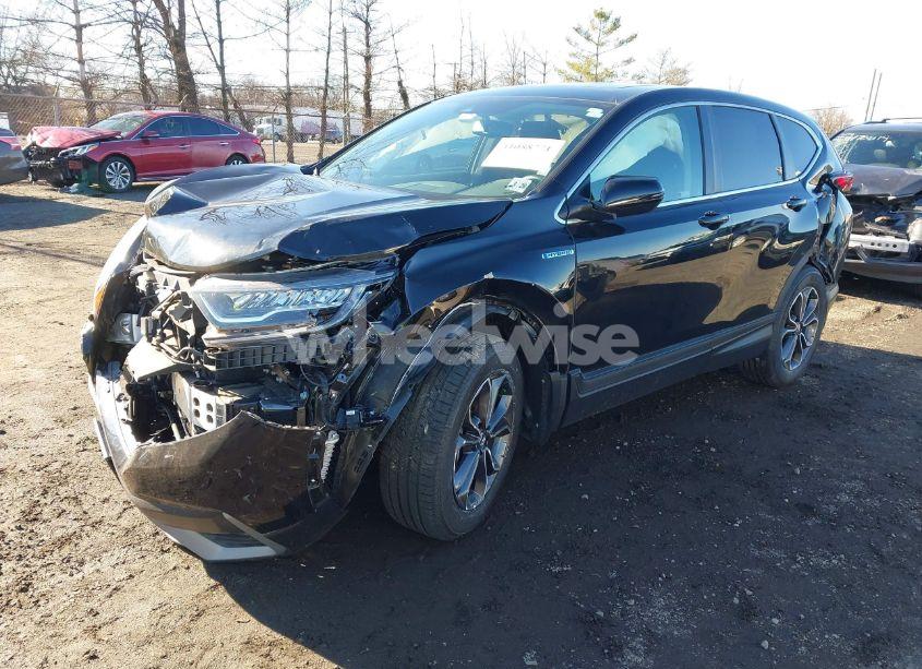 Photo 2 of 2021 Honda Cr-v HYBRID EX-L (VIN 7FART6H85ME010238)