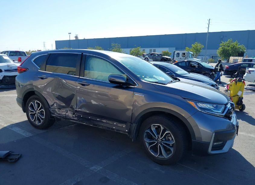 2021 Honda Cr-v HYBRID EX-L (VIN 7FART6H89ME014986) main photo