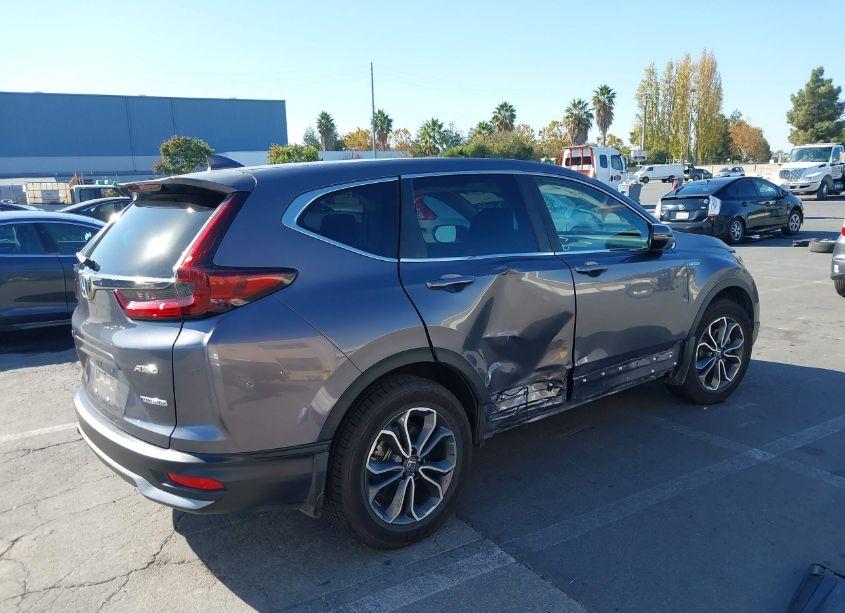 Photo 4 of 2021 Honda Cr-v HYBRID EX-L (VIN 7FART6H89ME014986)