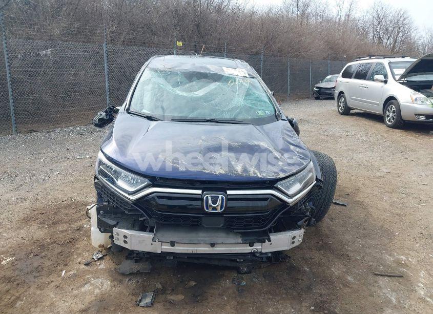 Photo 12 of 2021 Honda Cr-v HYBRID EX-L (VIN 7FART6H8XME013751)