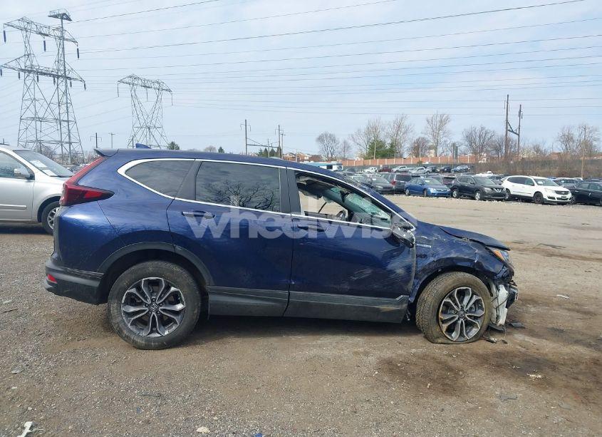 Photo 13 of 2021 Honda Cr-v HYBRID EX-L (VIN 7FART6H8XME013751)