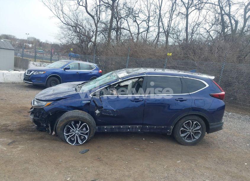 Photo 14 of 2021 Honda Cr-v HYBRID EX-L (VIN 7FART6H8XME013751)