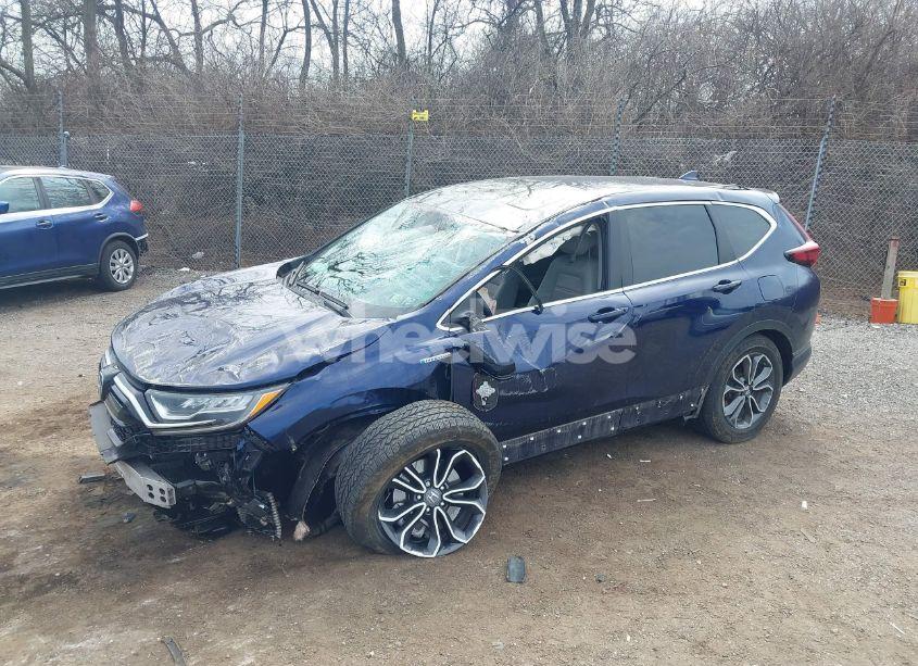 Photo 17 of 2021 Honda Cr-v HYBRID EX-L (VIN 7FART6H8XME013751)
