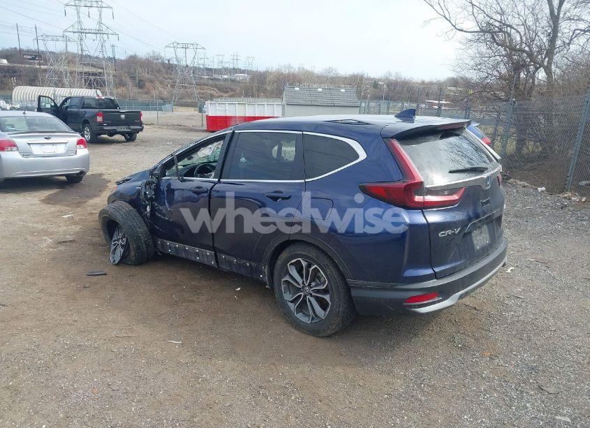Photo 3 of 2021 Honda Cr-v HYBRID EX-L (VIN 7FART6H8XME013751)