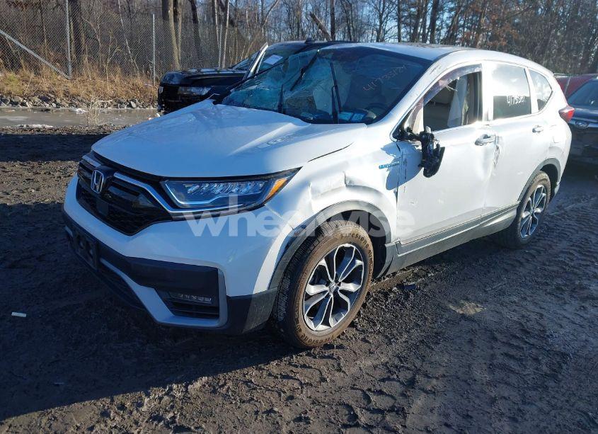 Photo 2 of 2021 Honda Cr-v HYBRID EX-L (VIN 7FART6H8XME021963)