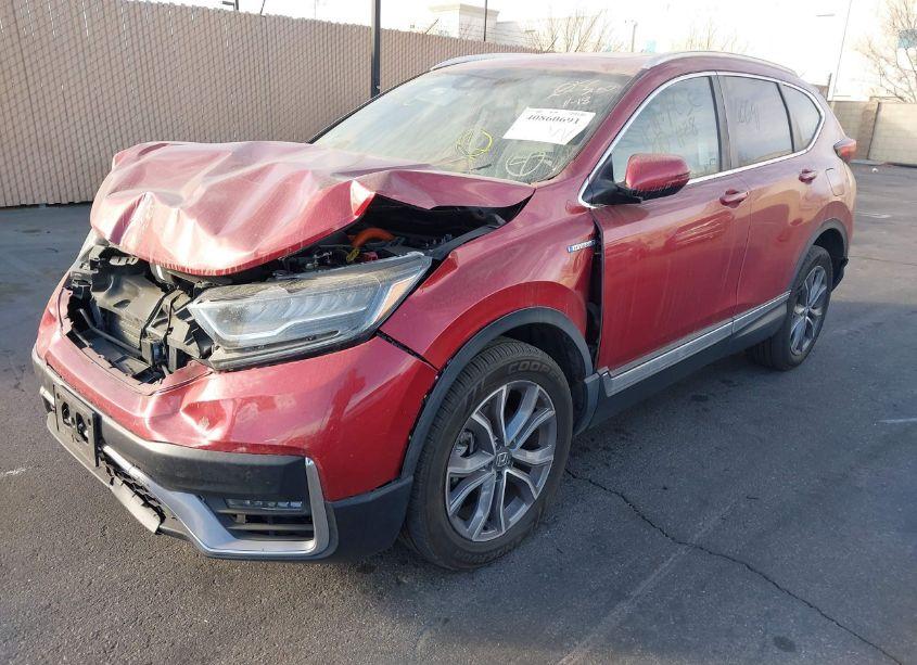 Photo 2 of 2020 Honda Cr-v HYBRID TOURING (VIN 7FART6H90LE004855)