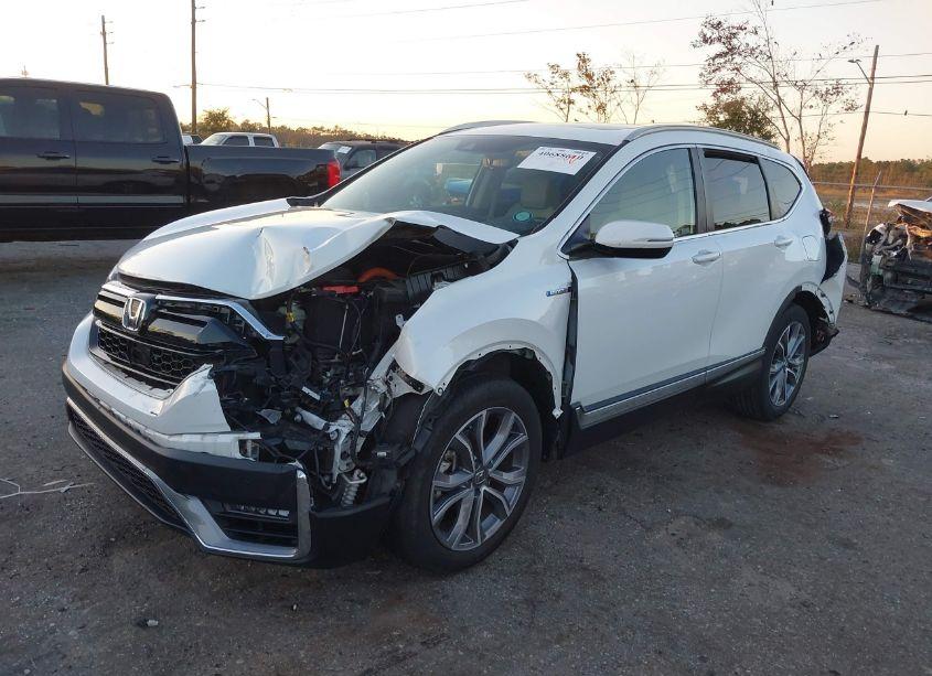 Photo 2 of 2020 Honda Cr-v HYBRID TOURING (VIN 7FART6H90LE022725)