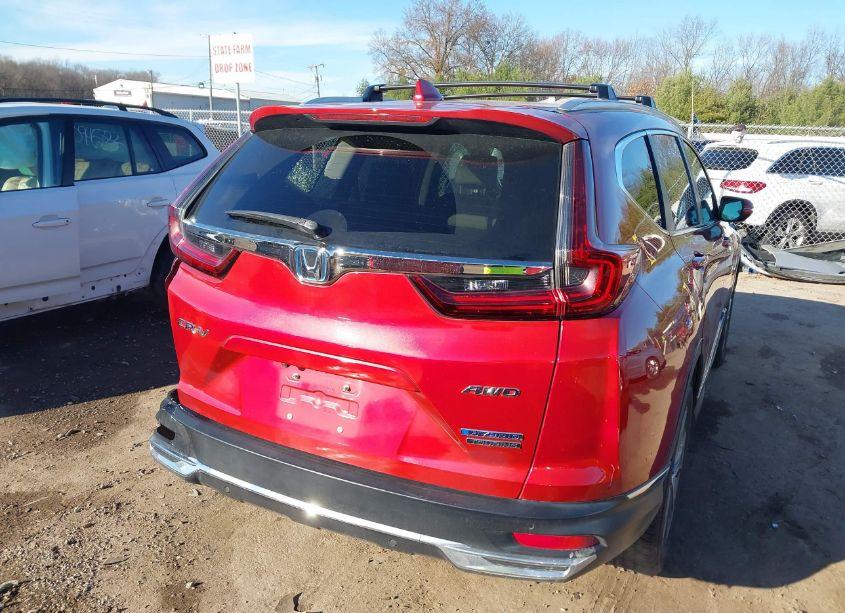 Photo 4 of 2021 Honda Cr-v HYBRID TOURING (VIN 7FART6H92ME029645)