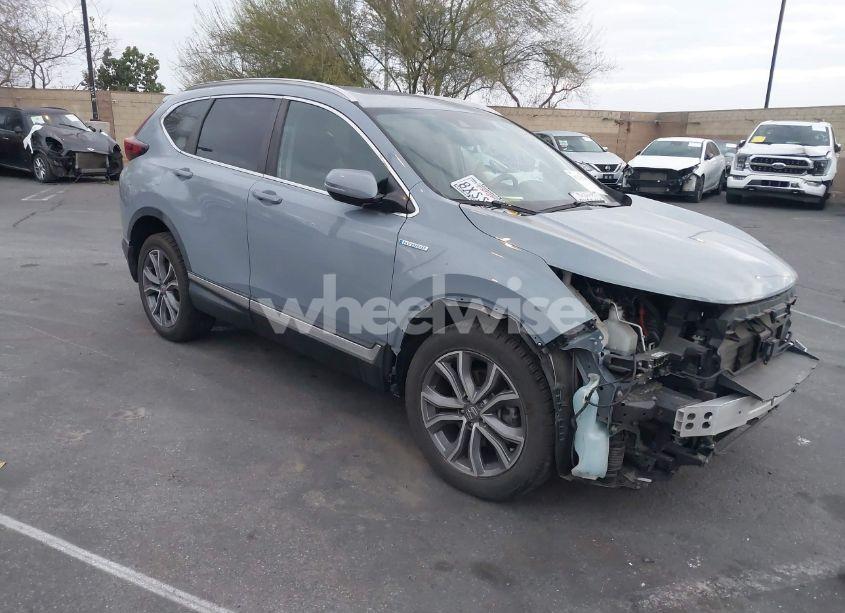 2020 Honda Cr-v HYBRID TOURING (VIN 7FART6H99LE000190) main photo