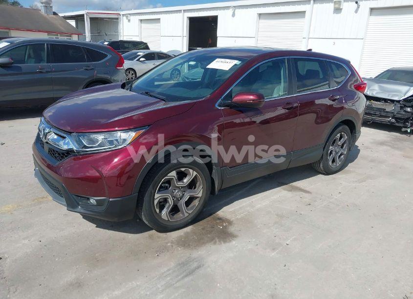 Photo 2 of 2017 Honda Cr-v EX (VIN 7FARW1H50HE025669)