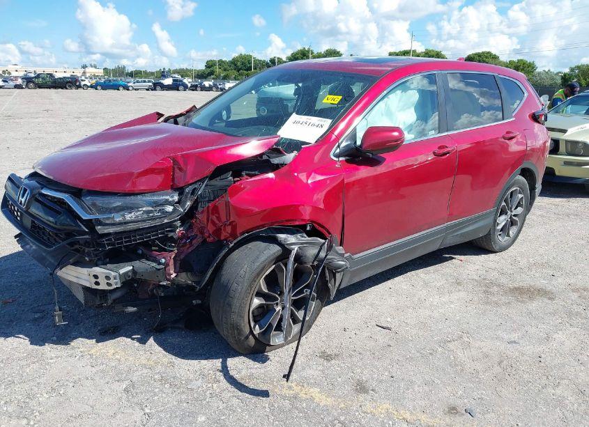 Photo 2 of 2022 Honda Cr-v 2WD EX (VIN 7FARW1H50NE024677)