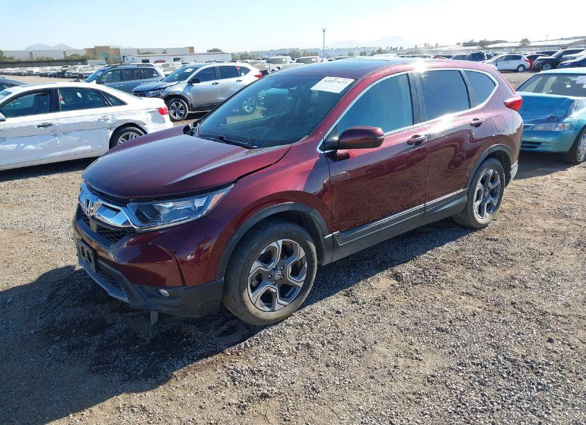 Photo 2 of 2019 Honda Cr-v EX (VIN 7FARW1H55KE005618)