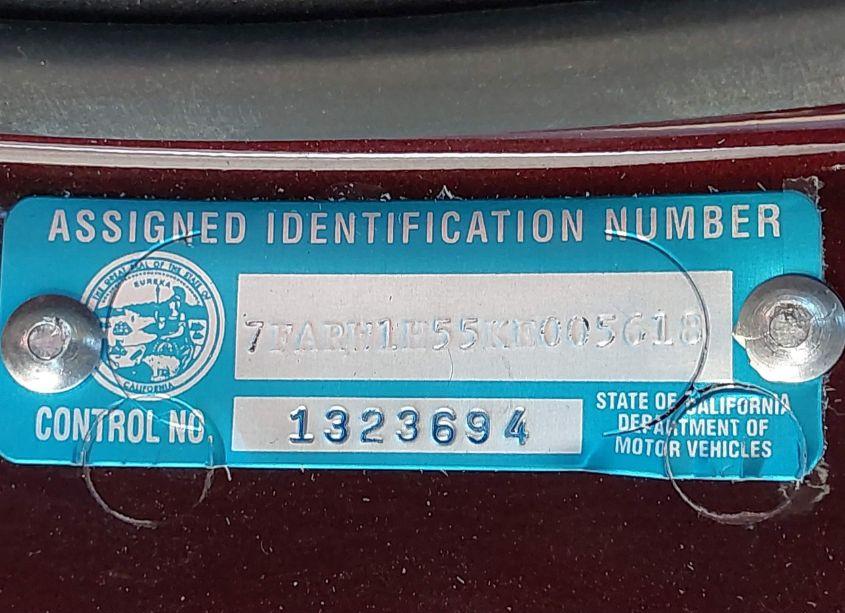 Photo 9 of 2019 Honda Cr-v EX (VIN 7FARW1H55KE005618)