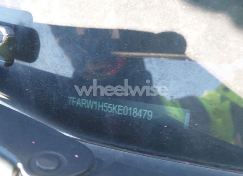 Photo 9 of 2019 Honda Cr-v EX (VIN 7FARW1H55KE018479)