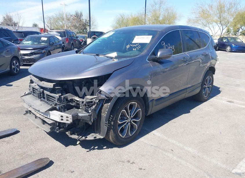 Photo 2 of 2021 Honda Cr-v 2WD EX (VIN 7FARW1H5XME023292)