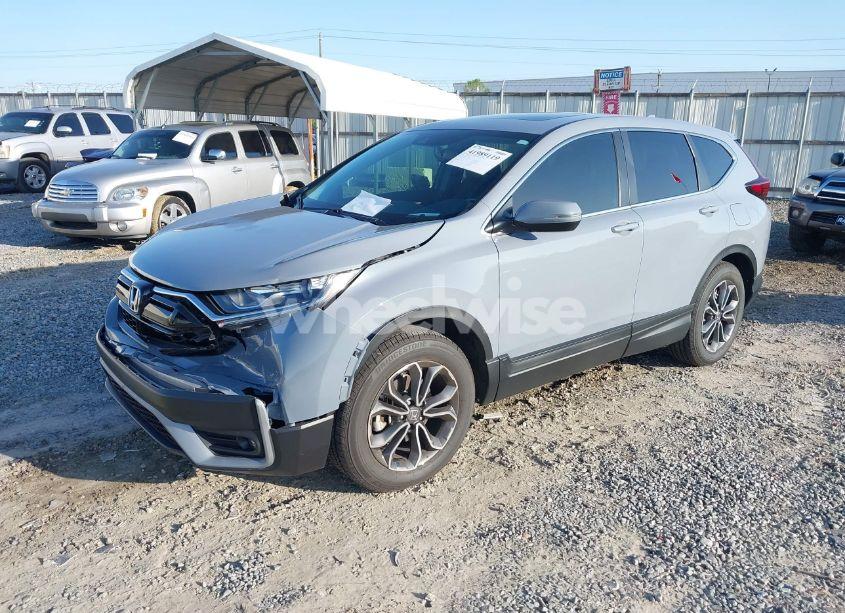 Photo 2 of 2021 Honda Cr-v 2WD EX-L (VIN 7FARW1H82ME003726)