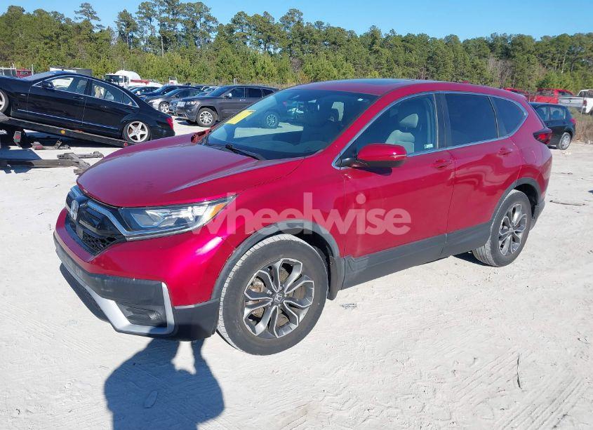 Photo 2 of 2021 Honda Cr-v 2WD EX-L (VIN 7FARW1H83ME018073)