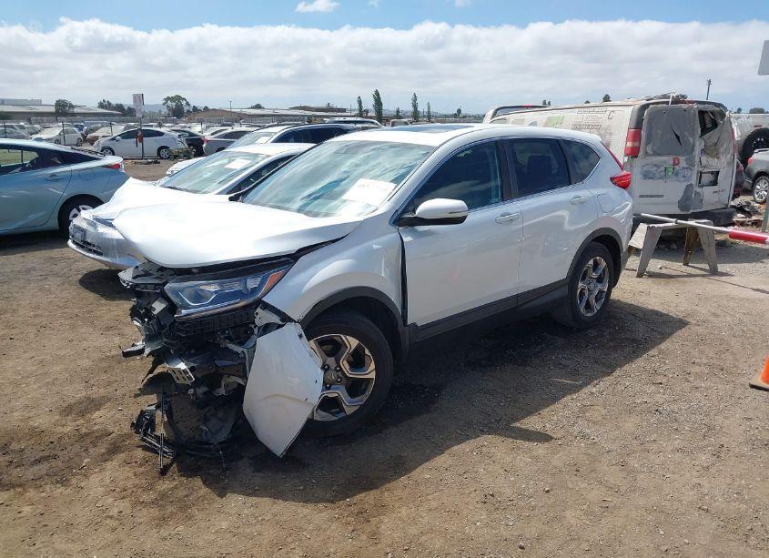 Photo 2 of 2019 Honda Cr-v EX-L (VIN 7FARW1H87KE031020)