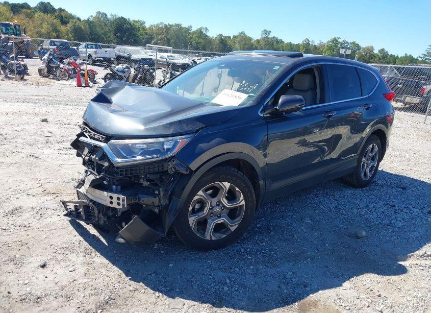 Photo 2 of 2018 Honda Cr-v EX-L/EX-L NAVI (VIN 7FARW1H8XJE005624)