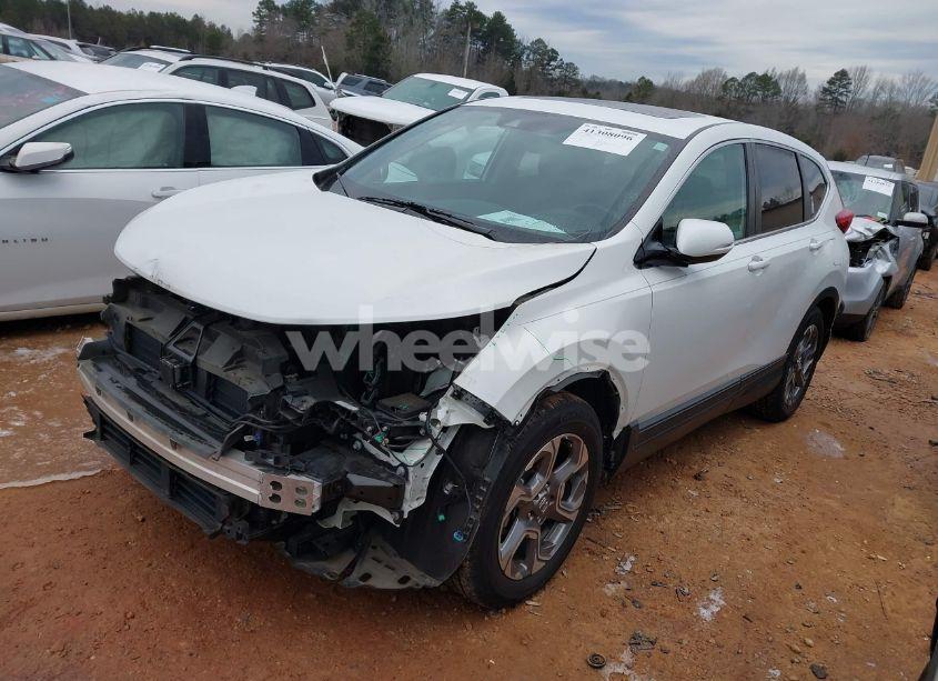 Photo 2 of 2019 Honda Cr-v EX-L (VIN 7FARW1H8XKE020447)