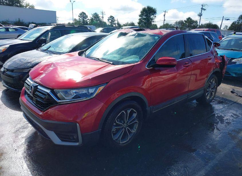 Photo 2 of 2021 Honda Cr-v 2WD EX-L (VIN 7FARW1H8XME003697)