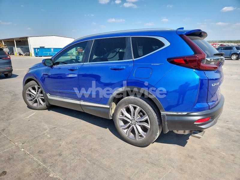 Photo 2 of 2021 HONDA CR-V TOURING (VIN 7FARW1H97ME001253)