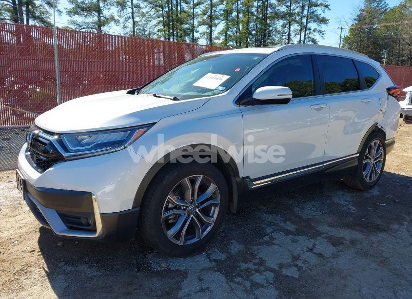 Photo 2 of 2021 Honda Cr-v 2WD TOURING (VIN 7FARW1H99ME012061)