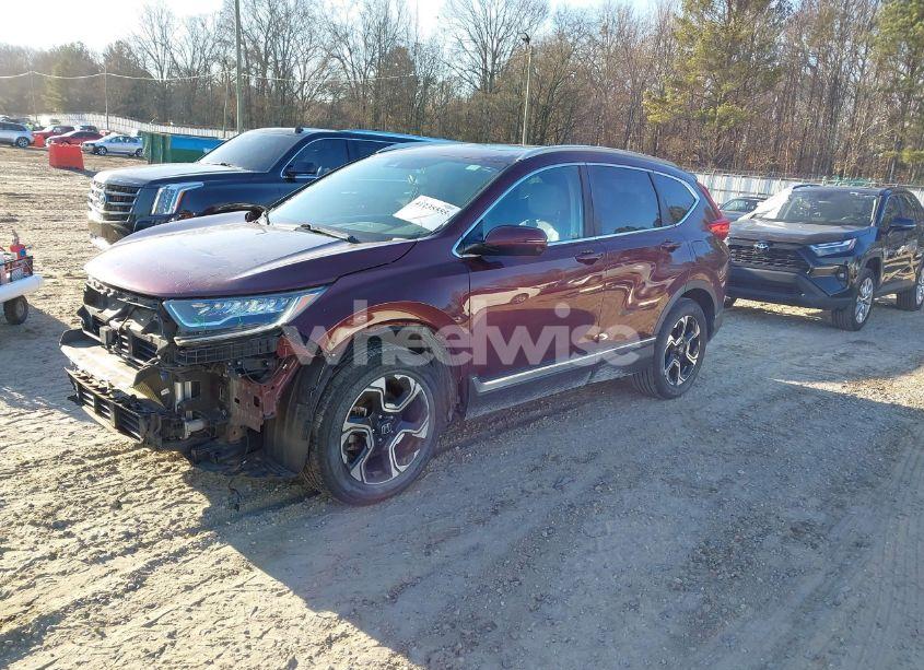 Photo 2 of 2018 Honda Cr-v TOURING (VIN 7FARW1H9XJE053682)