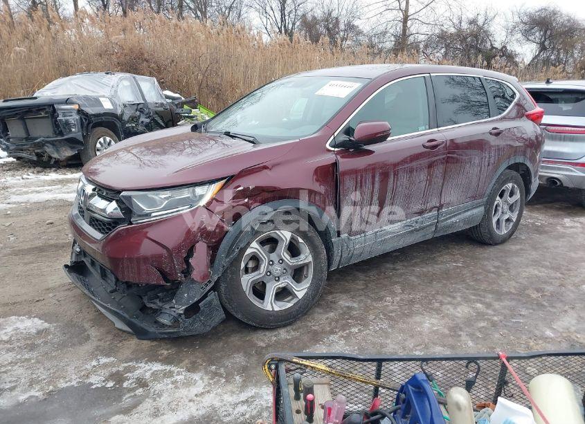 Photo 2 of 2019 Honda Cr-v EX (VIN 7FARW2H52KE062820)