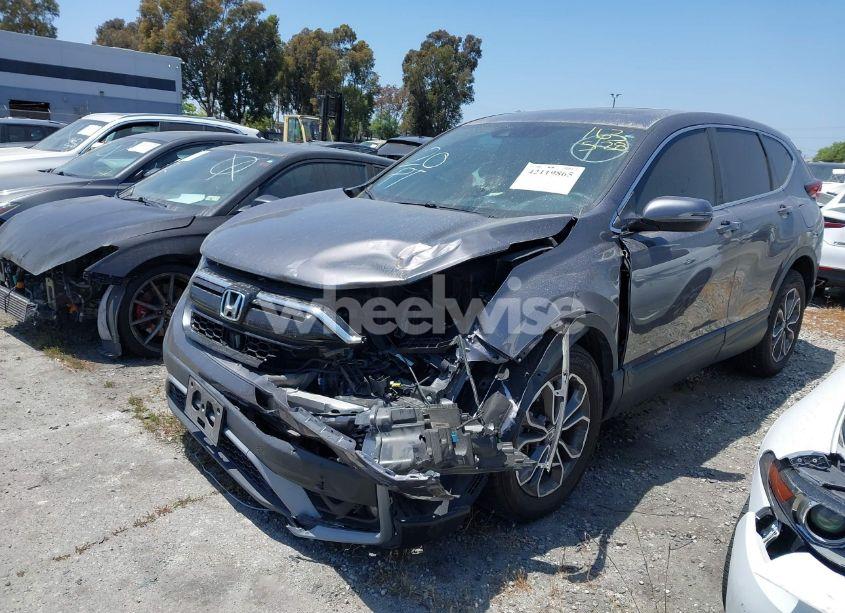 Photo 2 of 2021 Honda Cr-v AWD EX (VIN 7FARW2H54ME022144)