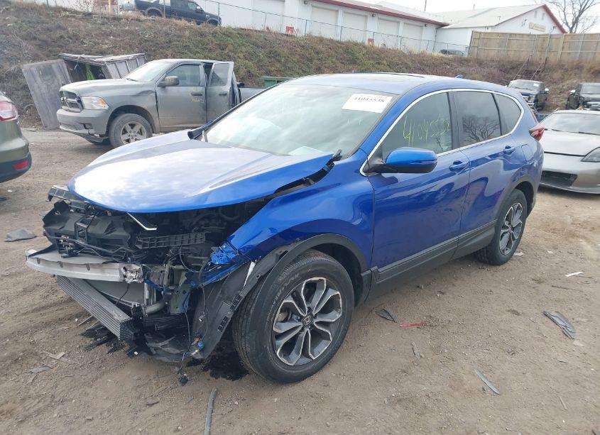 Photo 2 of 2021 Honda Cr-v AWD EX (VIN 7FARW2H56ME012103)