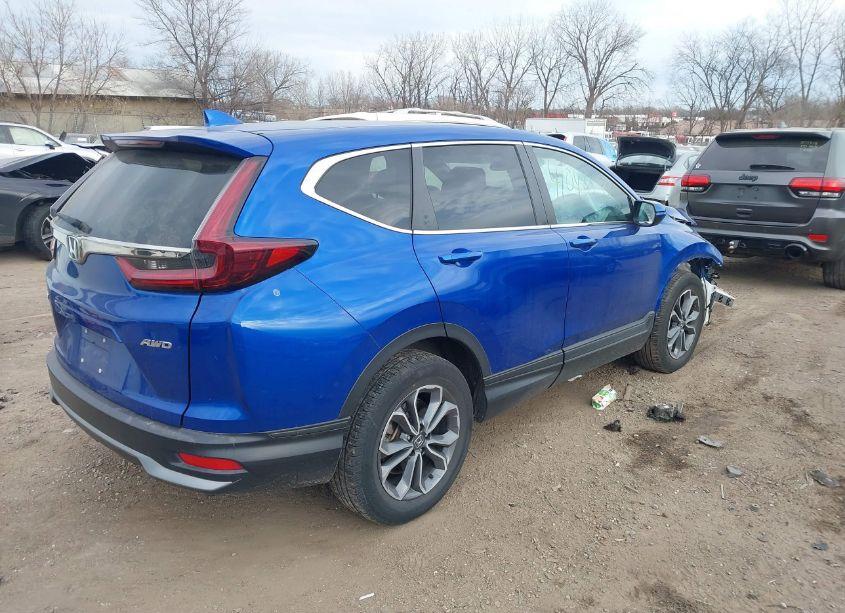 Photo 4 of 2021 Honda Cr-v AWD EX (VIN 7FARW2H56ME012103)
