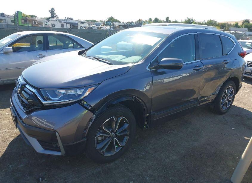 Photo 2 of 2022 Honda Cr-v AWD EX (VIN 7FARW2H56NE047614)