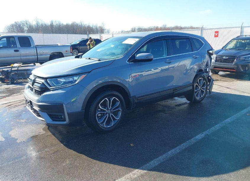 Photo 2 of 2022 Honda Cr-v AWD EX (VIN 7FARW2H57NE027940)