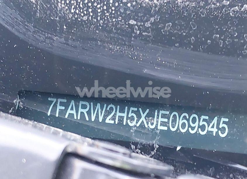 Photo 9 of 2018 Honda Cr-v EX (VIN 7FARW2H5XJE069545)