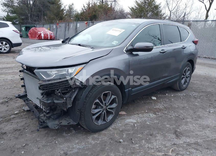 Photo 2 of 2021 Honda Cr-v AWD EX (VIN 7FARW2H5XME001265)