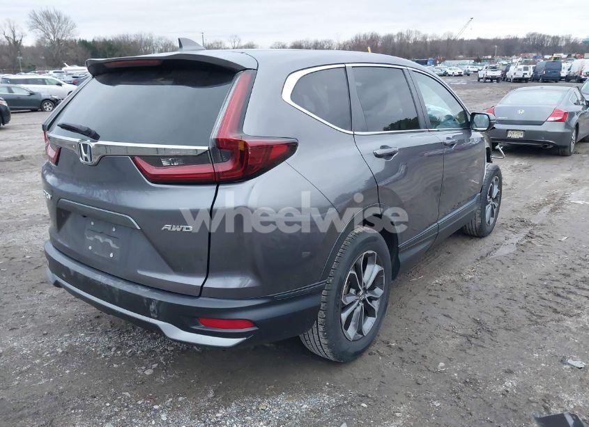 Photo 4 of 2021 Honda Cr-v AWD EX (VIN 7FARW2H5XME001265)