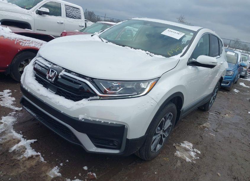 Photo 2 of 2022 Honda Cr-v AWD EX-L (VIN 7FARW2H80NE055539)