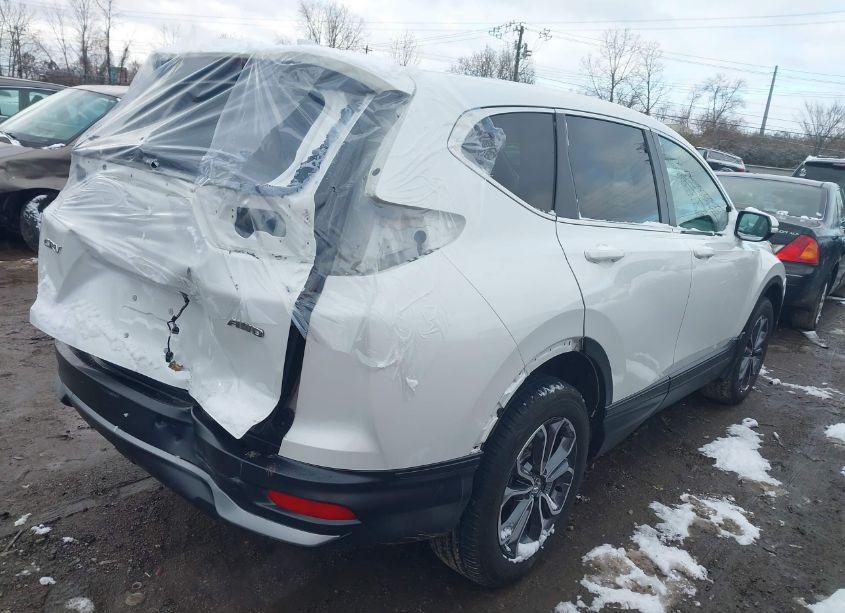 Photo 4 of 2022 Honda Cr-v AWD EX-L (VIN 7FARW2H80NE055539)