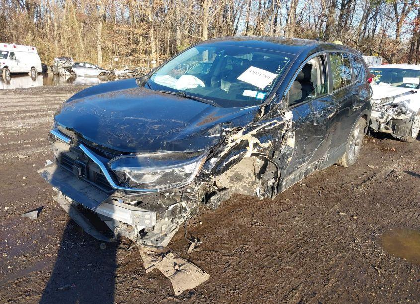 Photo 2 of 2021 Honda Cr-v AWD EX-L (VIN 7FARW2H81ME006932)