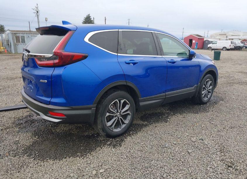 Photo 4 of 2021 Honda Cr-v AWD EX-L (VIN 7FARW2H81ME011256)