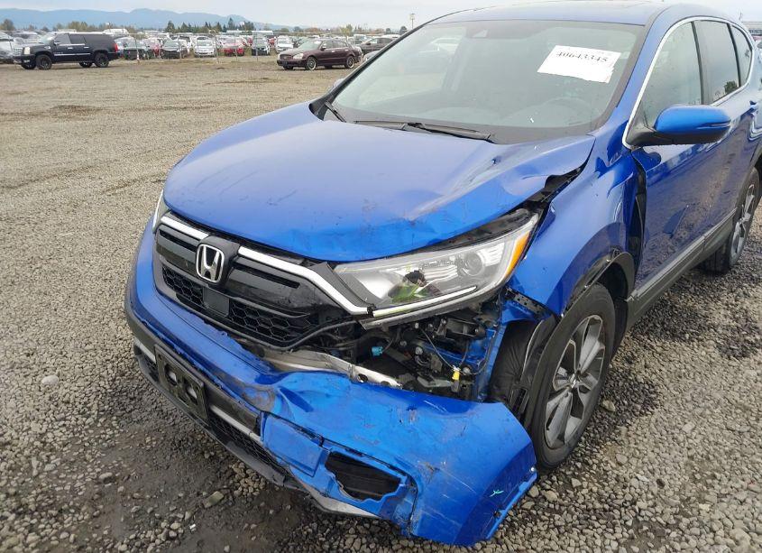 Photo 6 of 2021 Honda Cr-v AWD EX-L (VIN 7FARW2H81ME011256)