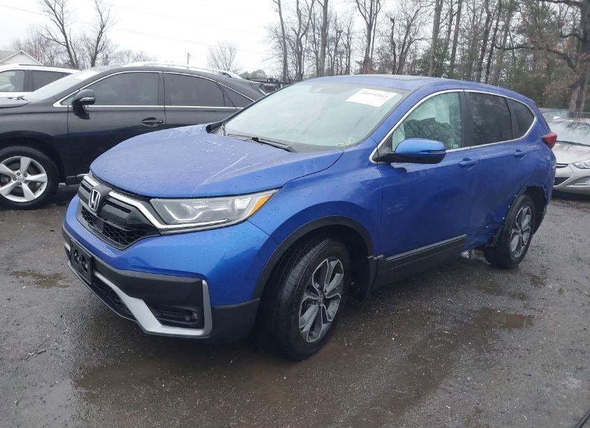 Photo 2 of 2022 Honda Cr-v AWD EX-L (VIN 7FARW2H82NE002471)