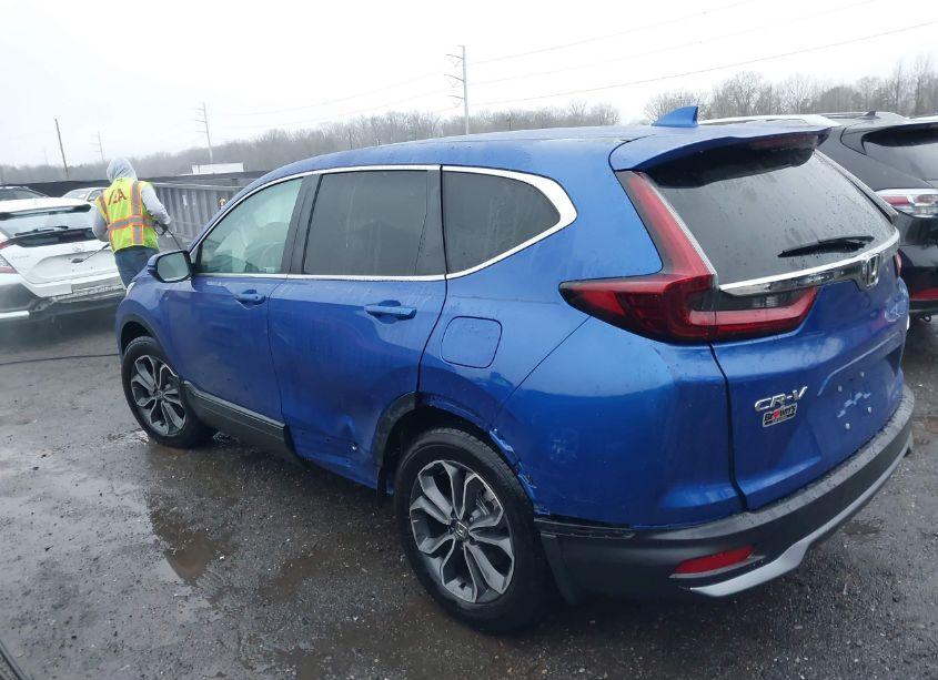 Photo 3 of 2022 Honda Cr-v AWD EX-L (VIN 7FARW2H82NE002471)